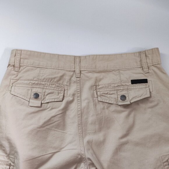 Guess cargo short cream colour men's size 30 - Picture 4 of 14